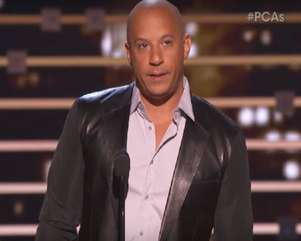 Vin Diesel At The People's Choice Awards