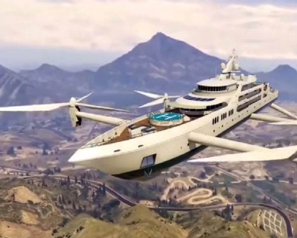 flying yacht gta 5