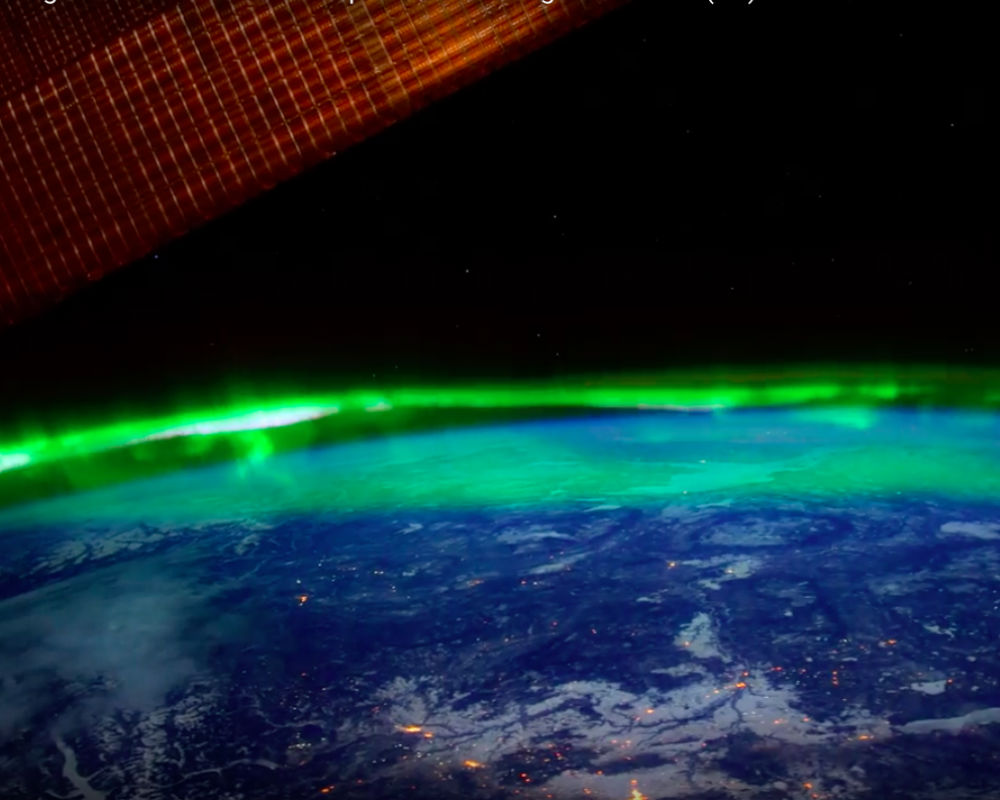 NASA Update Agency Shares Stunning Aurora Borealis Footage From Space