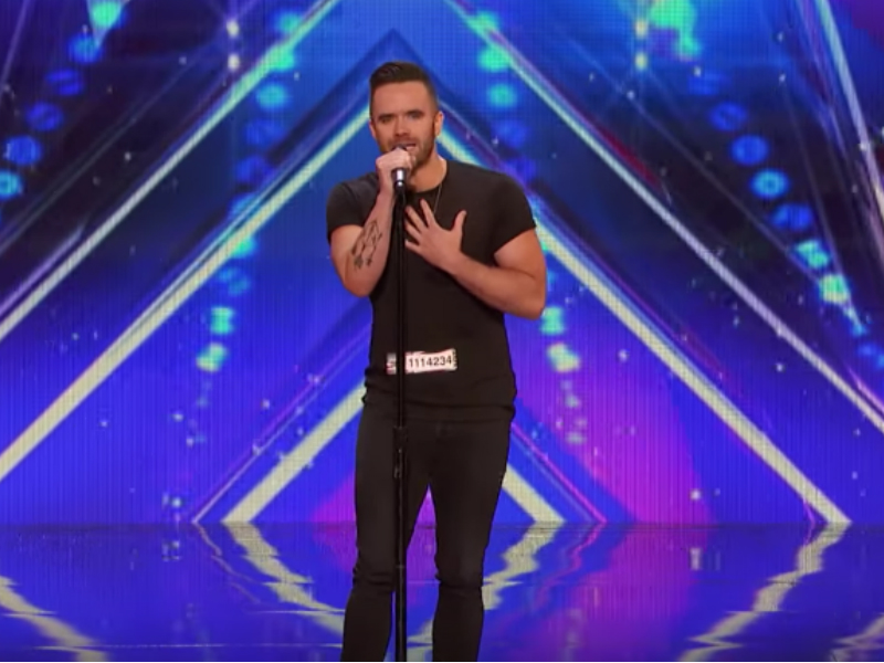 'America's Got Talent' Singer Brian Justin Crum Stuns Crowd With Epic