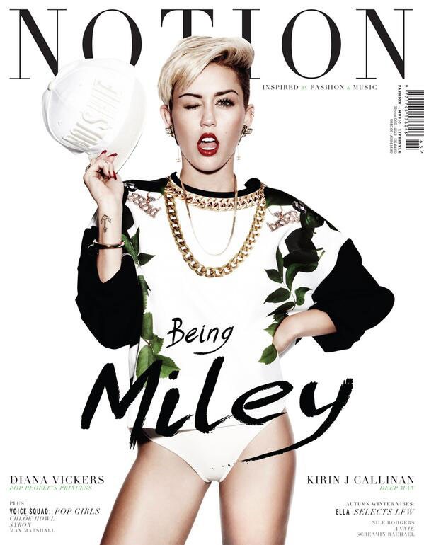 Miley Cyrus On The Cover Of Harpers Bazaar After Being Ditched By Vogue Magazine Covers Feat 