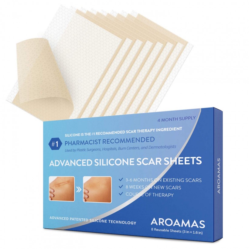 Aroamas Advanced Silicone Scar Sheets