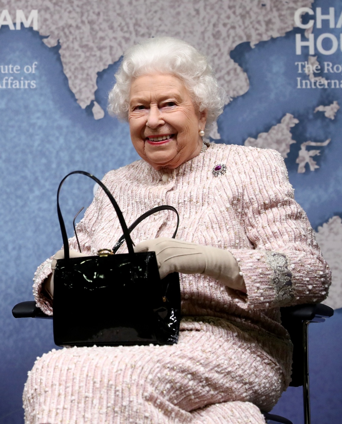 Queen Elizabeth II at annual Chatham House award