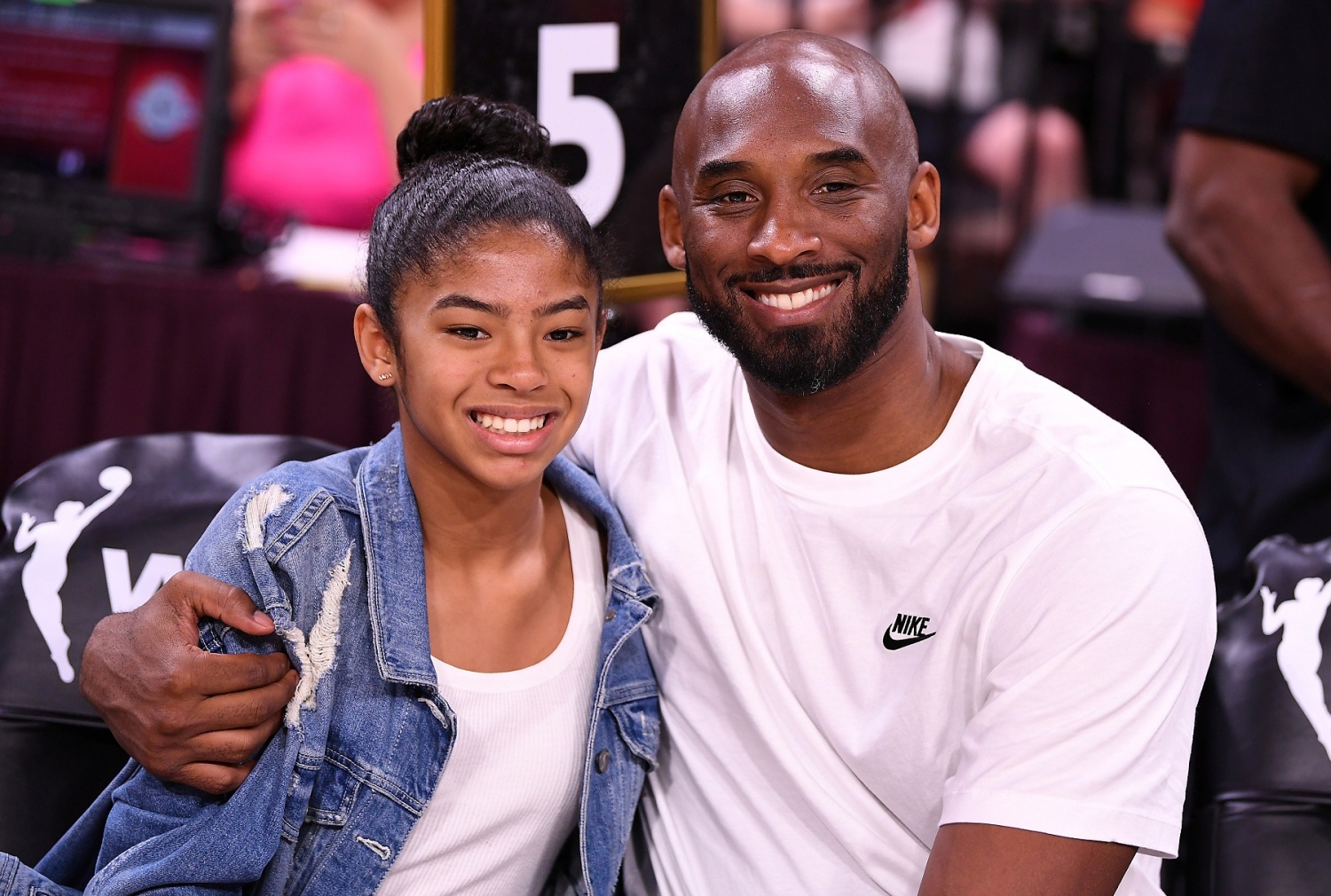 Gianna Bryant and father, Kobe Bryant