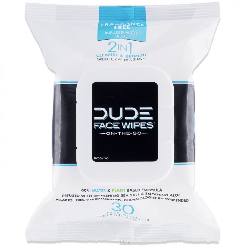 Dude Face Wipes For Men