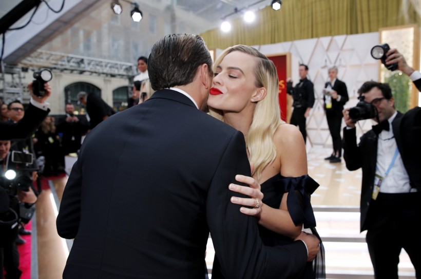 Leonardo DiCaprio and Margot Robbie