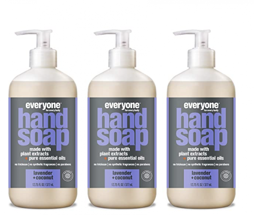 Everyone Hand Soap: Lavender and Coconut, 12.75 Ounce, 3 Count