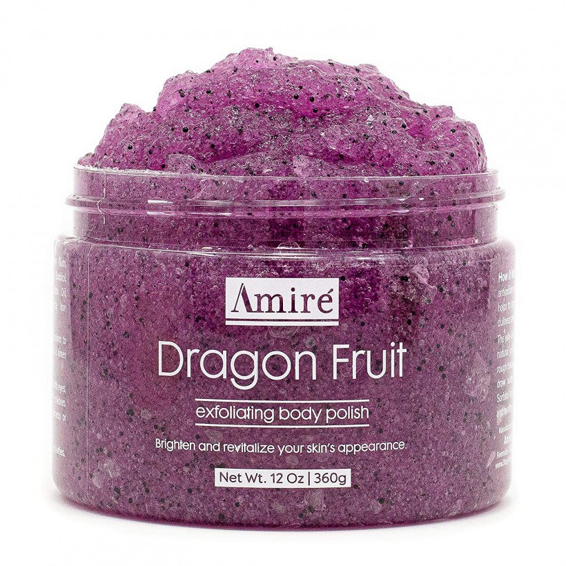 Amire Dragon Fruit Jelly Exfoliating Body Scrub Polish