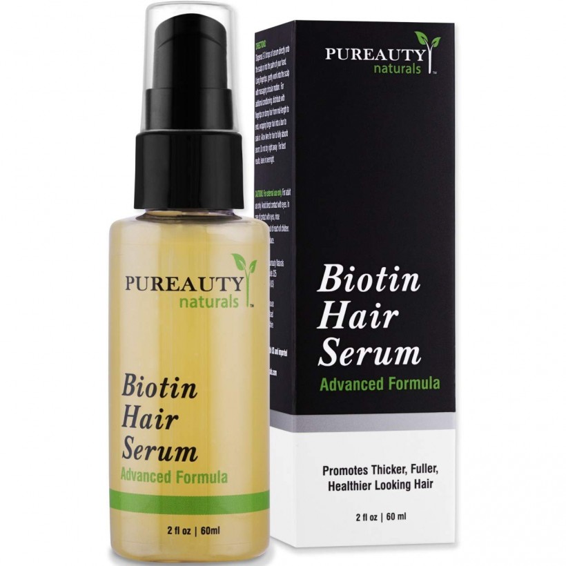 Pureauty Naturals' Biotin Hair Growth Serum