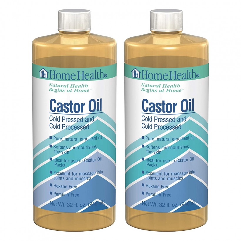 Home Health Original Castor Oil (2 Pack) - 32 fl oz