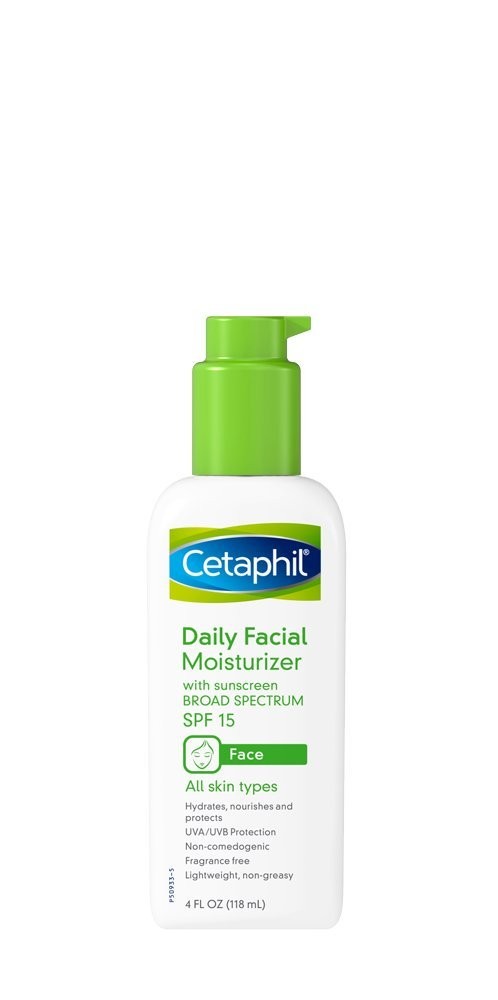 Cetaphil Daily Facial Moisturizer with Sunscreen Broad Spectrum SPF 15