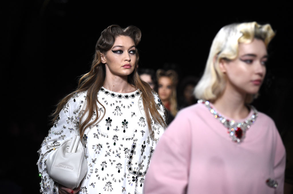 Gigi Hadid on Paris Fashion Week Womenswear Fall/Winter 2020/2021