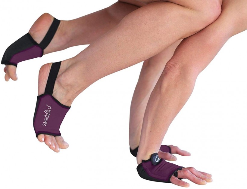 YogaPaws Elite Padded Yoga Gloves and Socks Set