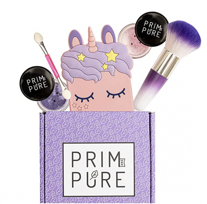 Prim and Pure Mineral Gift Set with Unicorn Mirror