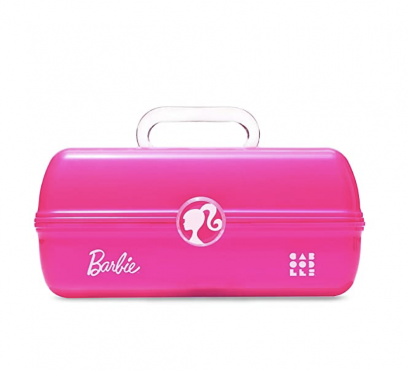 Caboodles On-The-Go Girl Barbie Classic Case, Make-Up & Accessory Case, Iconic Pink