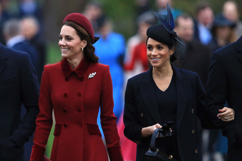 Kate Middleton, Duchess of Cambridge; Meghan Markle, Duchess of Sussex