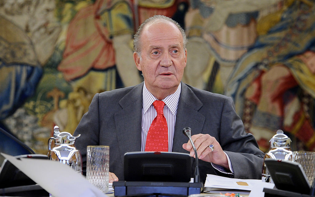 Former King of Spain Juan Carlos