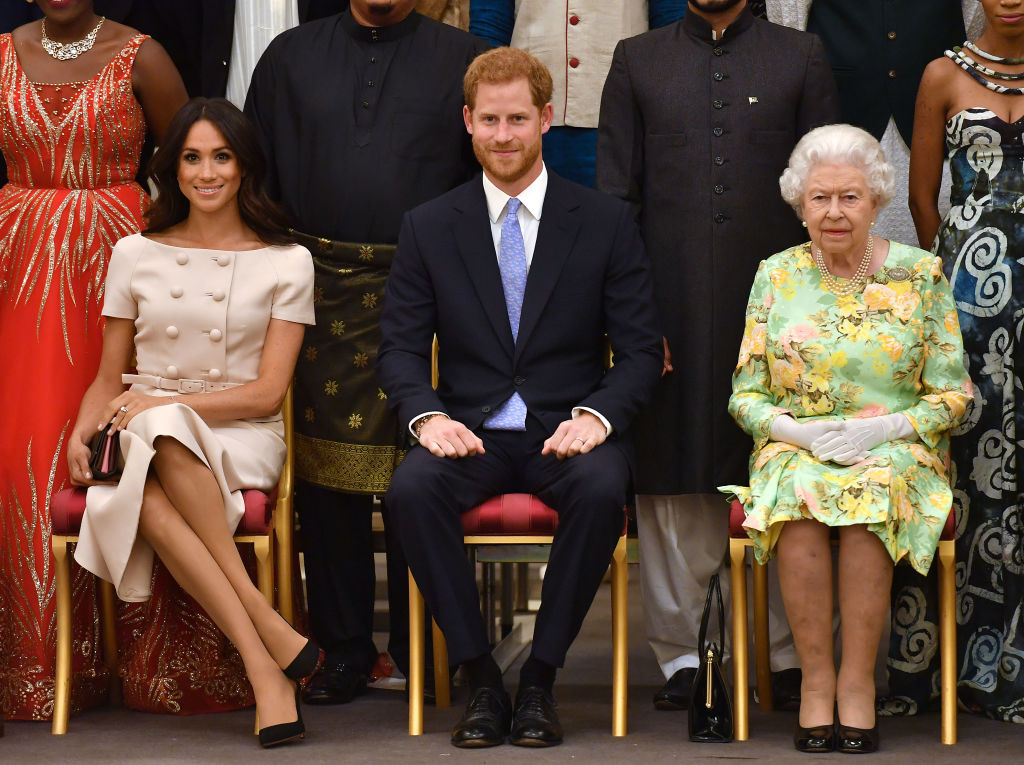 Prince Harry, Meghan Markle, Queen Elizabeth II