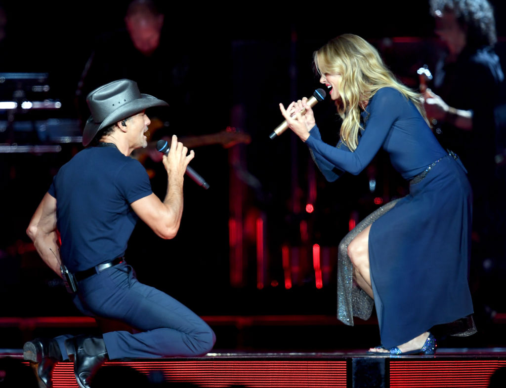 Tim McGraw And Faith Hill Perform At Staples Center