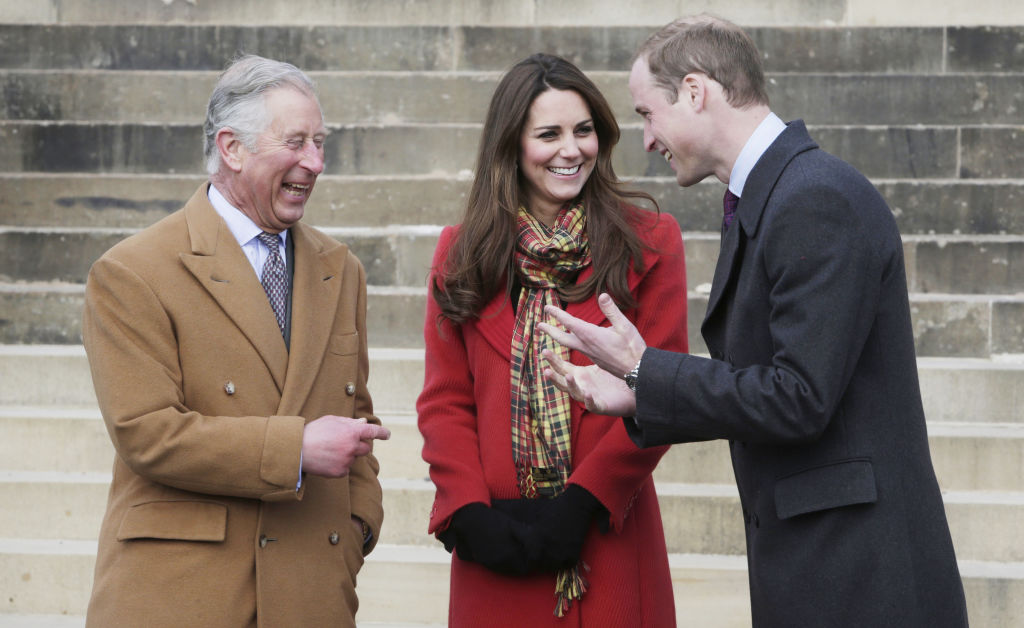 Prince Charles, Kate MIddleton, Prince William