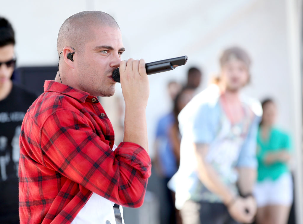 Max George of 'The Wanted'