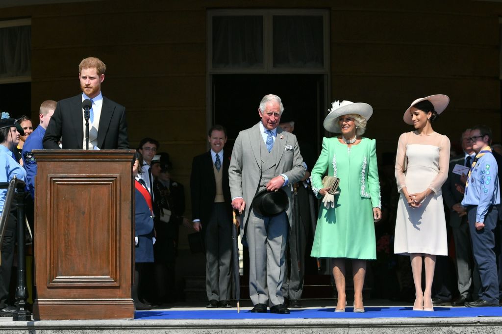 Prince Harry, Prince Charles, Duchess Camilla, Meghan Markle