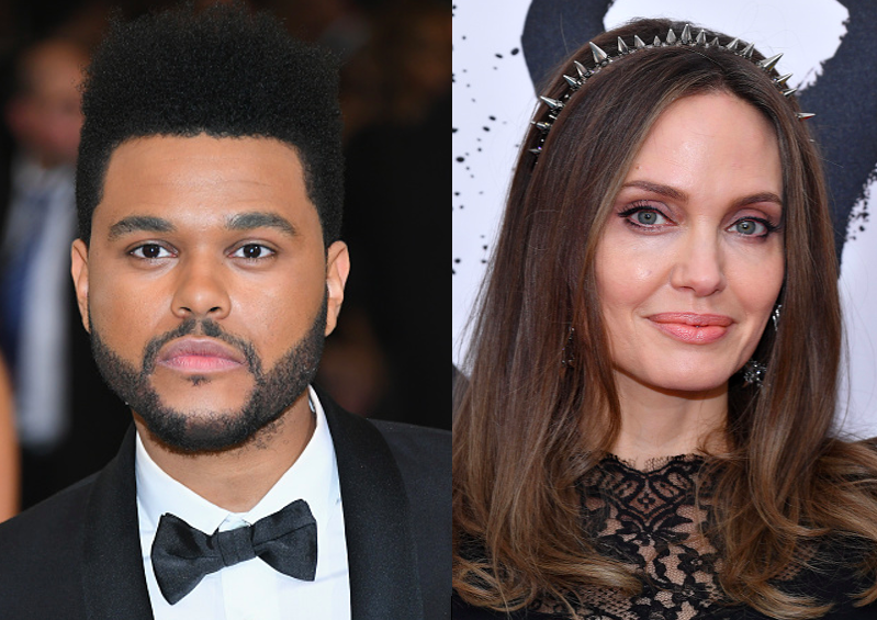 The Weeknd, Angelina Jolie