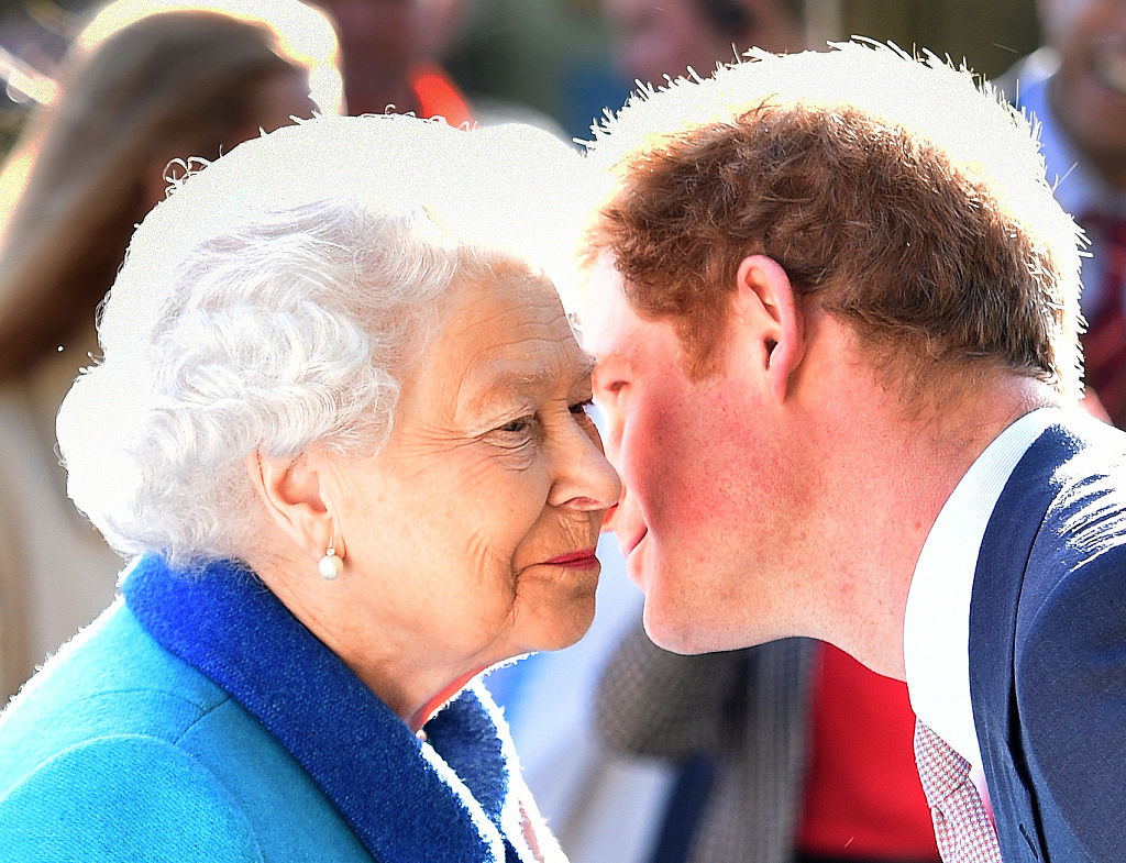 Queen Elizabeth II, Prince Harry