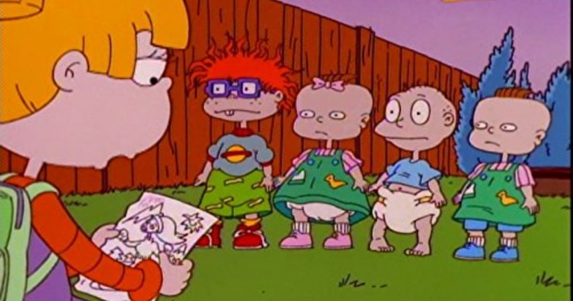 angelica and the babies
