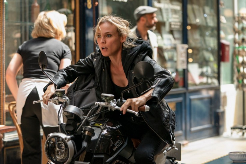 Diane Kruger as Marie in The 355, co-written and directed by Simon Kinberg
