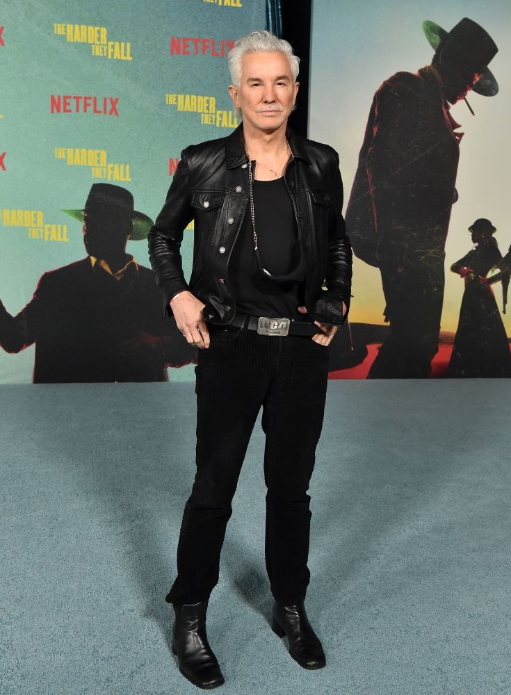 Baz Luhrmann at the LA premiere of The Harder They Fall