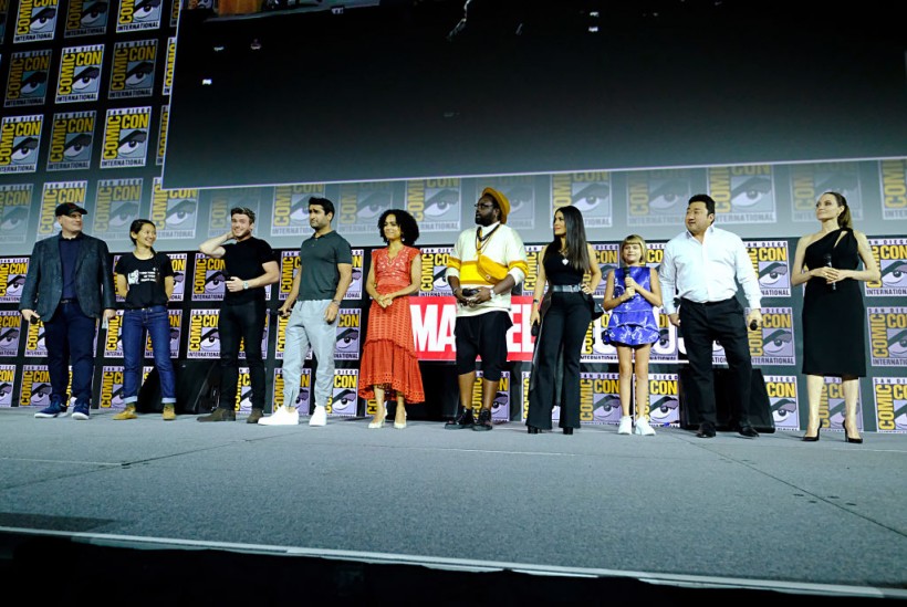 Eternals cast attends Marvel Studios Hall H Panel