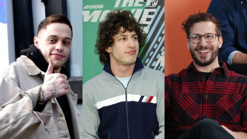 Pete Davidson compared to young and current Andy Samberg