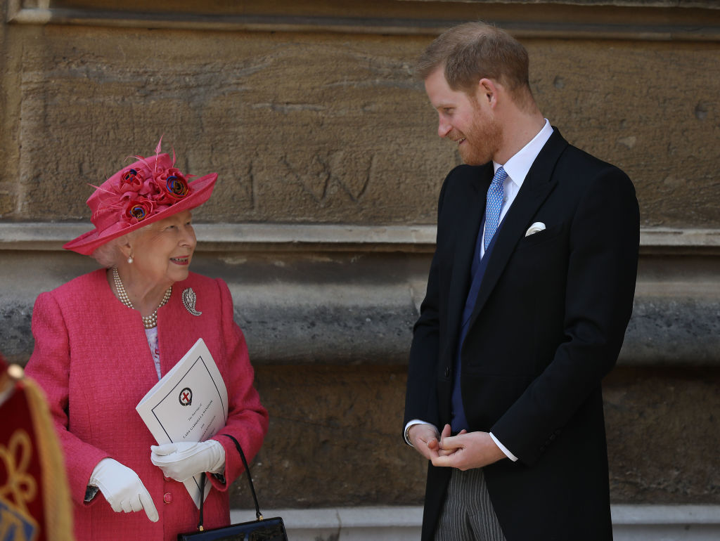 Queen Elizabeth II, Prince Harry