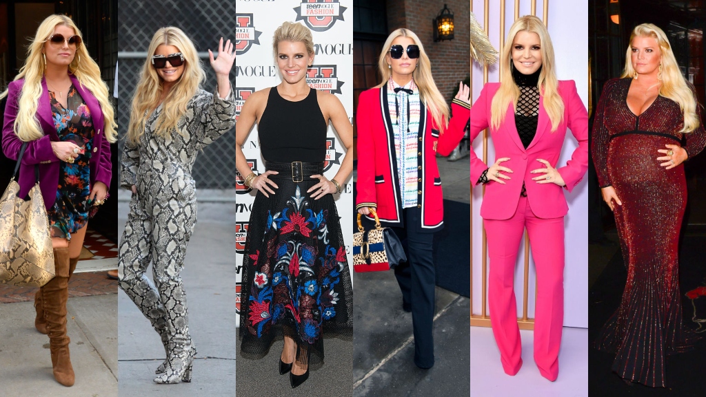 6 pictures of jessica simpson being a fashion icon