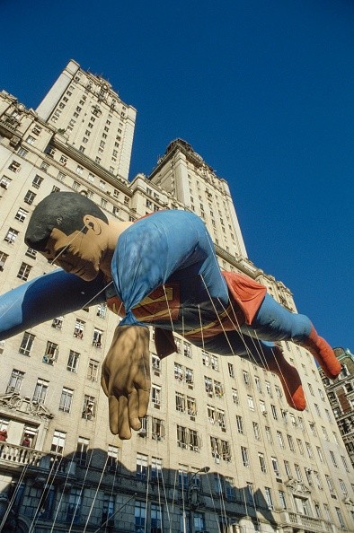 Superman Balloon From Macy's Thanksgiving Day Parade