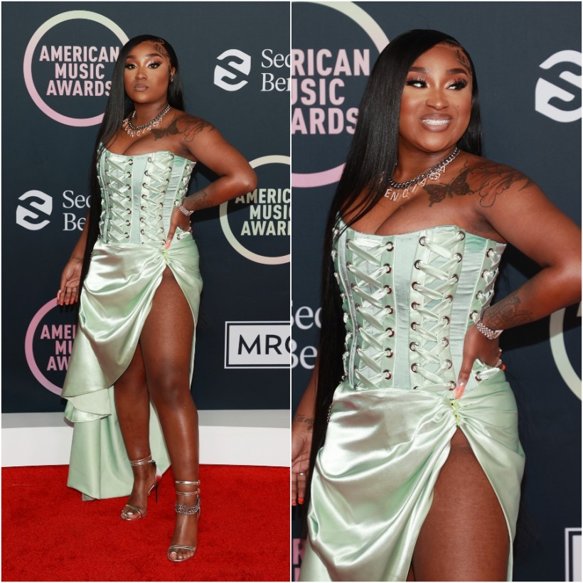 Erica Banks at the 2021 AMAs