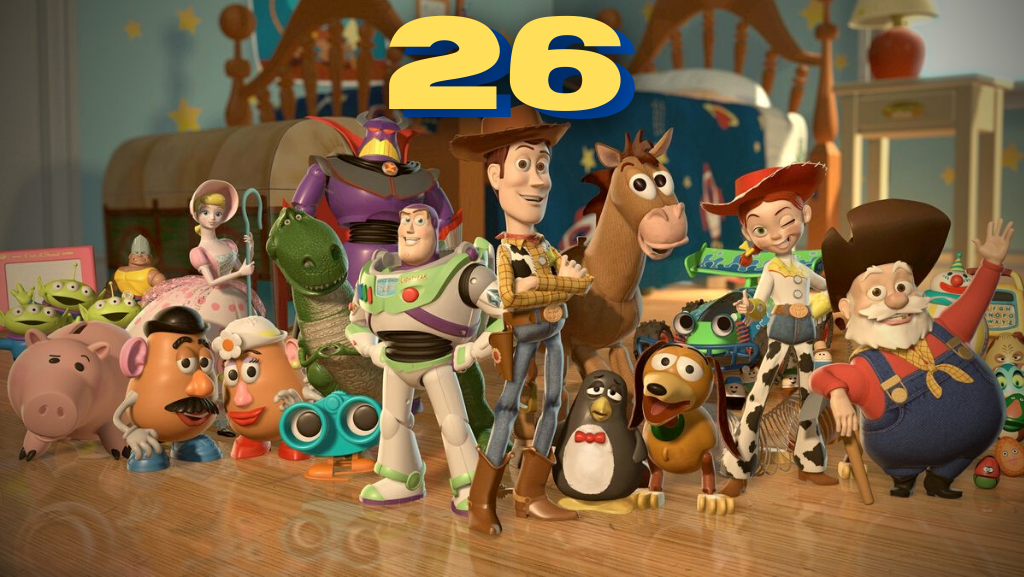 26 years of Toy Story