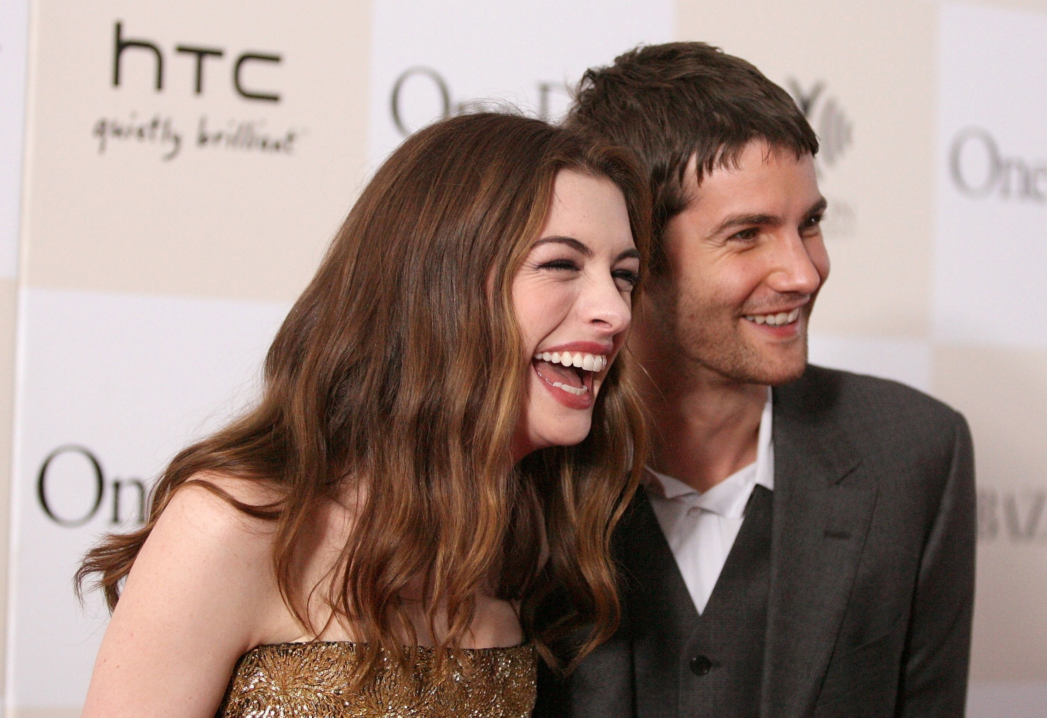 Actors Anne Hathaway and Jim Sturgess attend the "One Day" premiere at the AMC Loews Lincoln Square 13 theater on August 8, 2011 in New York City.