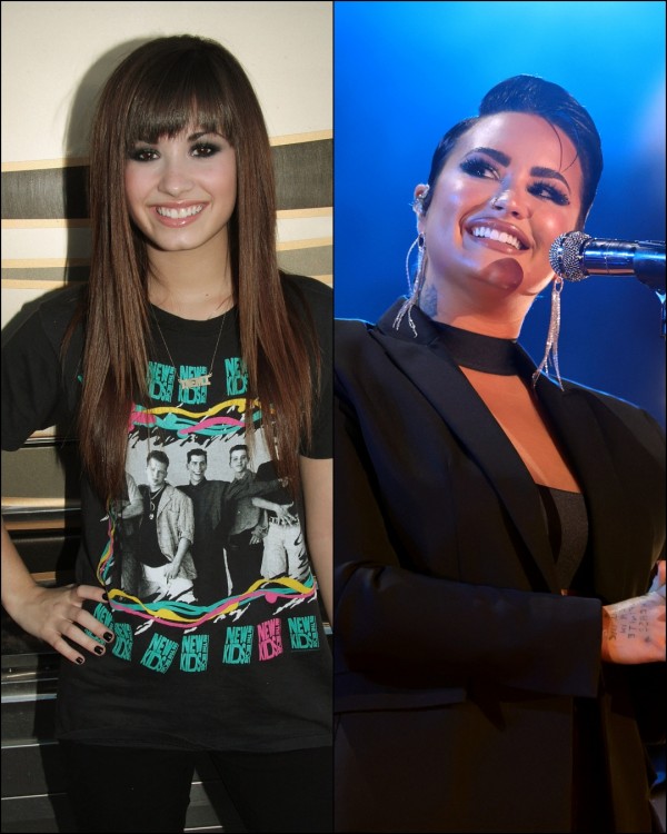 Millennial Disney Channel Stars Then And Now Demi Lovato