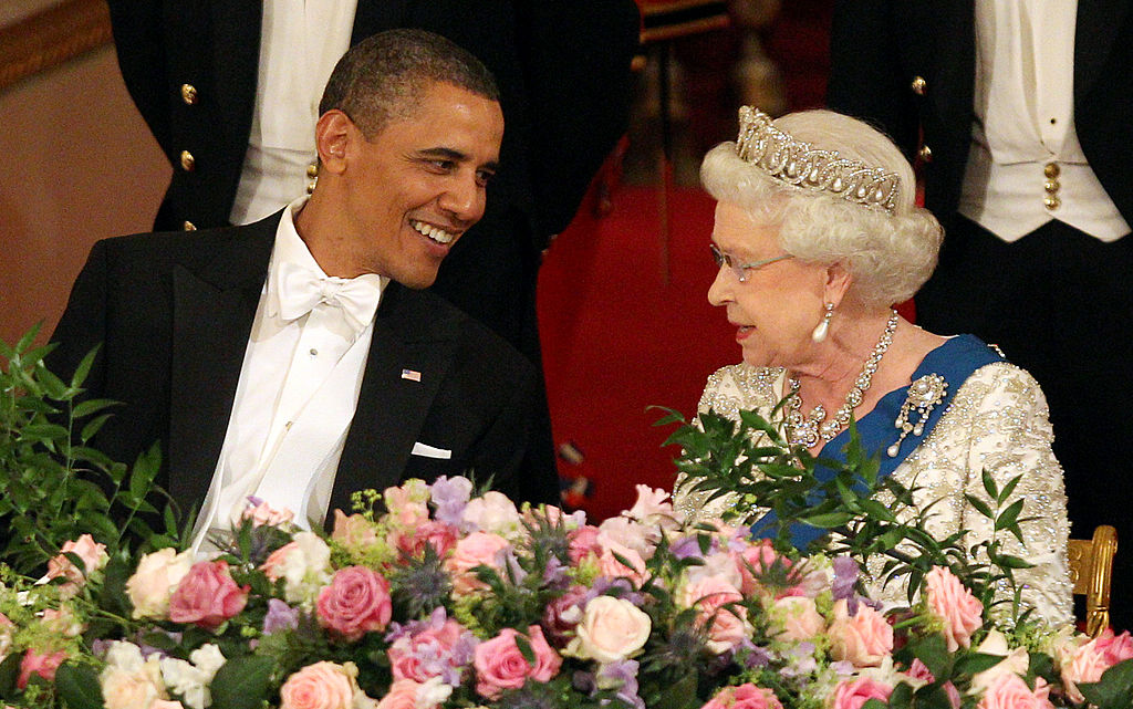 Barack Obama, Queen Elizabeth II