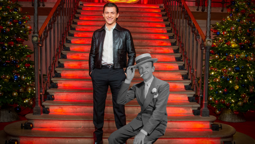 Tom Holland and Fred Astaire