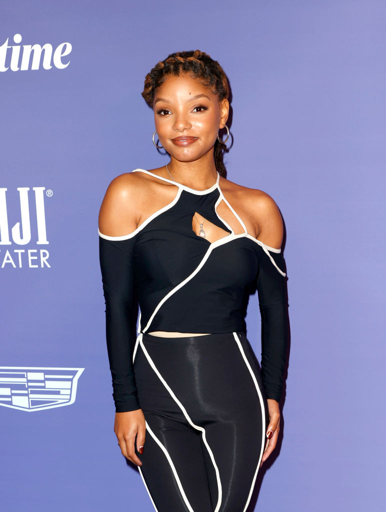 Halle Bailey attends The Hollywood Reporter's Women In Entertainment Gala on December 08, 2021 in Los Angeles, California. (Photo by Frazer Harrison/Getty Images)