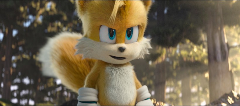 Tails (Colleen O'Shaughnessey) in Sonic The Hedgehog 2 from Paramount Pictures and Sega.
