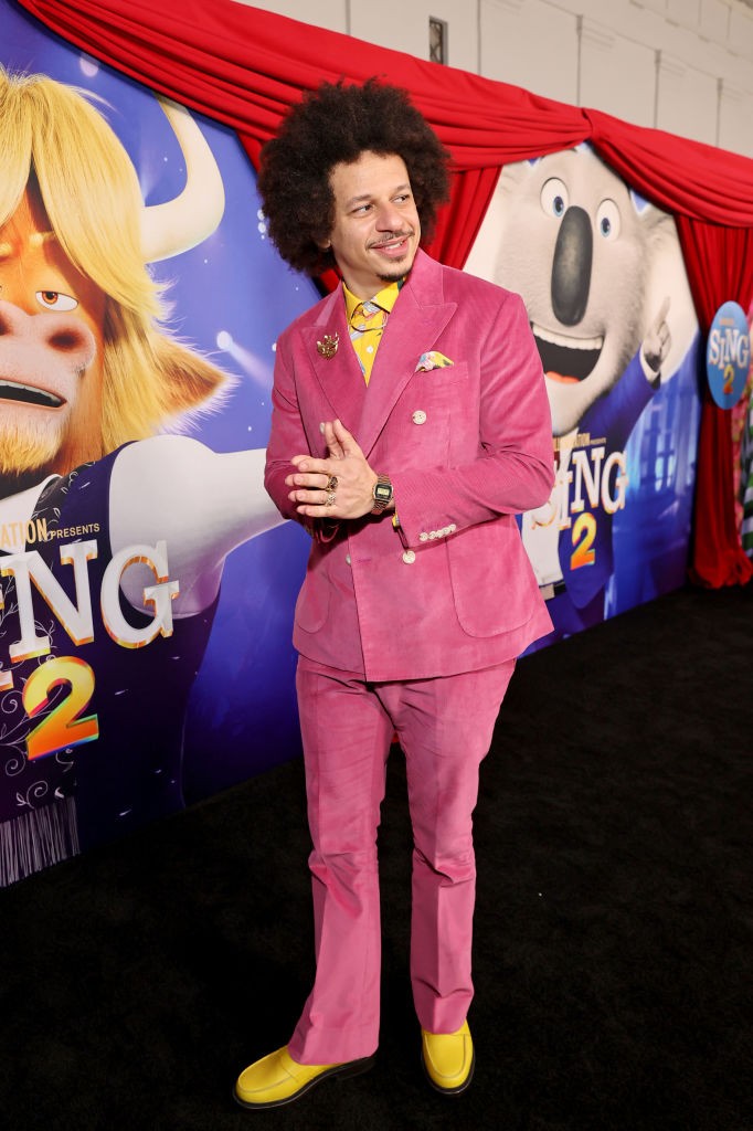  Eric André attends the premiere of Illumination's 