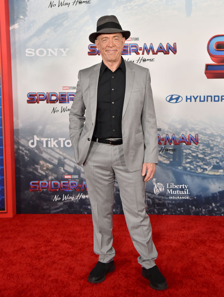 J.K. Simmons attends Sony Pictures' "Spider-Man: No Way Home" Los Angeles Premiere on December 13, 2021 in Los Angeles, California.