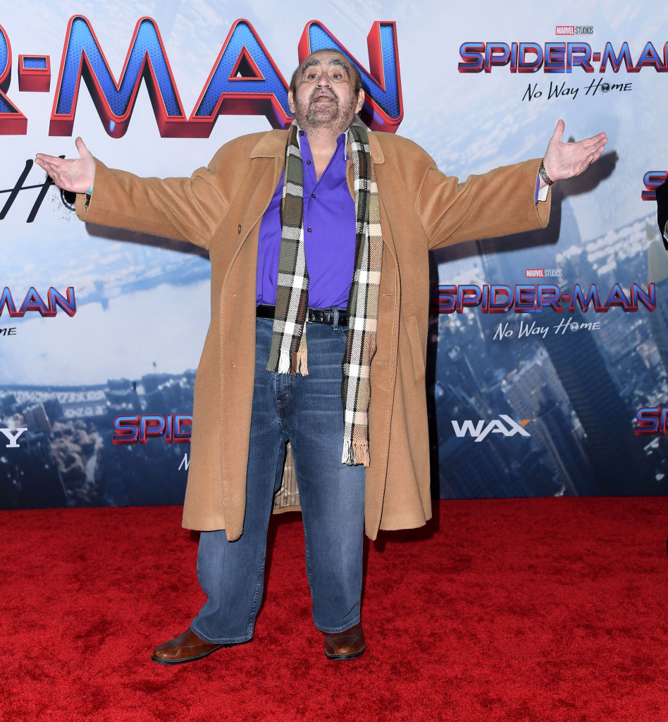 Ken Davitian arrives at the Sony Pictures' "Spider-Man: No Way Home" Los Angeles Premiere on December 13, 2021 in Los Angeles, California. 