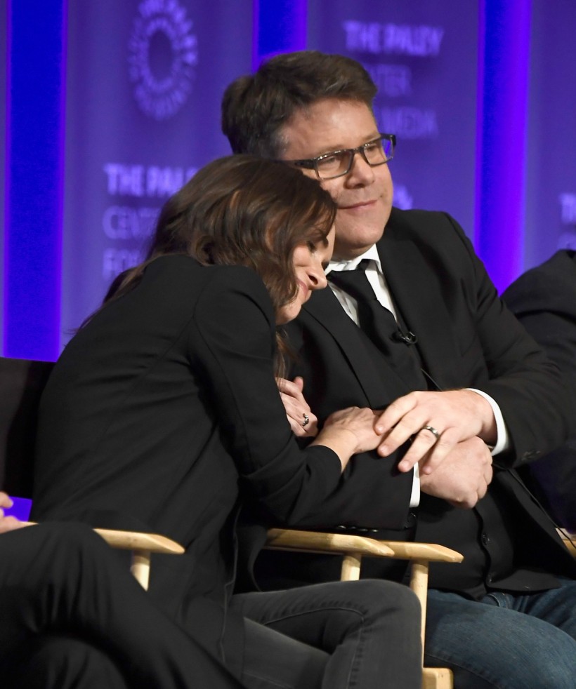 (L-R) Winona Ryder and Sean Astin speak onstage at The Paley Center for Media's 35th Annual PaleyFest Los Angeles - 