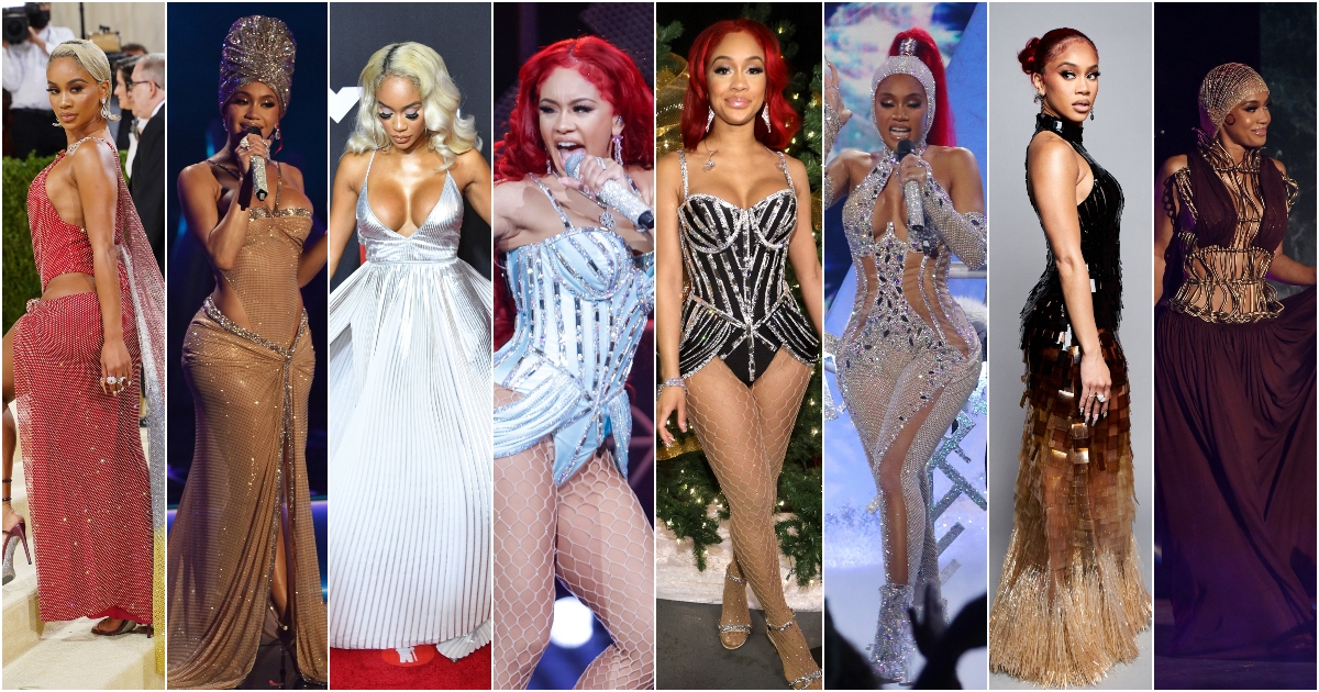 Saweetie's best looks from the jingle ball and all her other recent award shows of 2021
