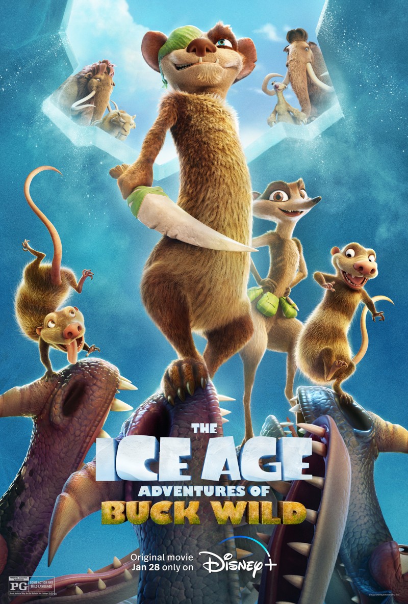 the ice age adventures of buck wild official poster